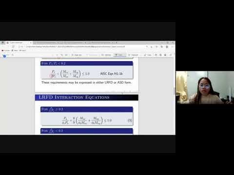 Beam Column lecture video