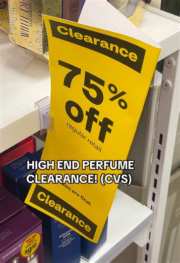 High End Perfume Clearance Deals at CVS
