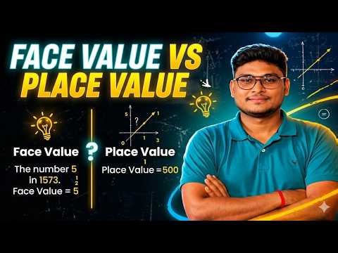 Learn Face Value & Place Value in 10 Minutes | Maths by Sudip Sir #MathHelix #FaceValue #PlaceValue