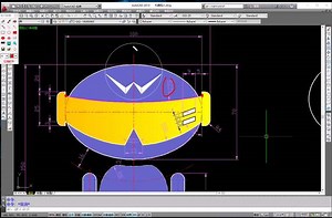 CAD趣味图绘制-机器人1
