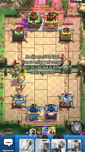 Experiencia épica en Clash Royale con mi carnal