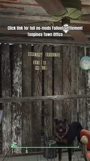 Tenpines Town Office no mods Fallout Settlement