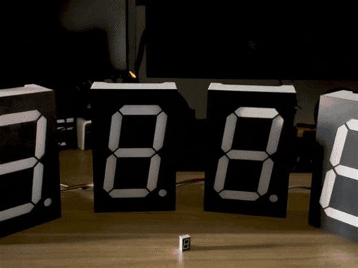 Large 7-Segment Displays