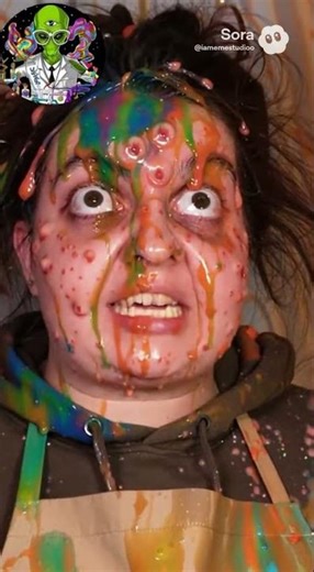 EXPLOSIVE MARSHMALLOW BLOCK! 💥🔥 CRASHTEST: Mixing Neon Colors