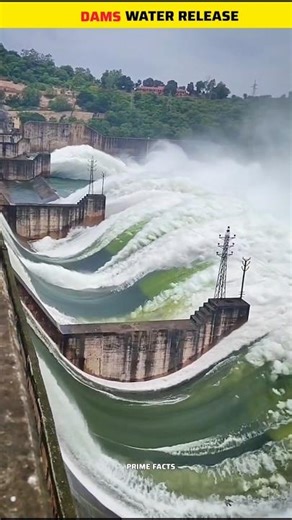 Why Dam Water Is Released Upwards | Science Behind Dam Water Flow
