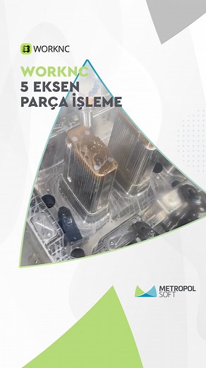 WORKNC İle 5 Eksen Canlı Demo Bu demoda, 5 eksen işlemenin ne kadar pürüzsüz olabileceğini gösteriyoruz. WORKNC'nin gelişmiş takım yolu stratejileri, HERMLE gibi yüksek hassasiyetli tezgahlarda potansiyelini tam olarak ortaya koyuyor. Daha hızlı üretim, daha kaliteli parçalar! Metropolsoft ile dijital imalatın gücünü keşfedin. 👉 https://www.metropolsoft.com/urun/worknc-5-eksen/ #metropolsoft #worknc #cadcam #cncfreze #kalıpçılık | METROPOLSOFT BİLGİ TEKNOLOJİLERİ LTD.