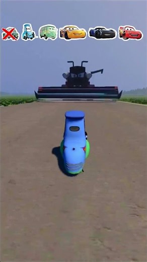 Lightning McQueen vs. Frank! Who Will Survive?