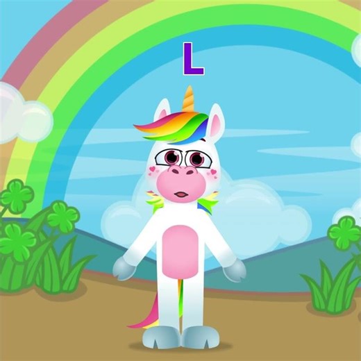 Learn to Spell Ariella with Unicorn | Fun Kids Name Spelling Video