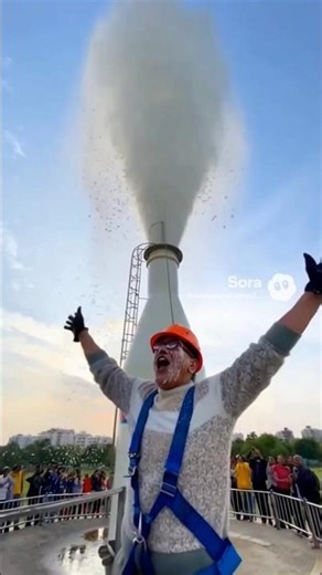 50 Foot Giant Amul Milk Bottle + Mentos Experiment 😱 Milk Explosion Fountain | Crazy Viral E