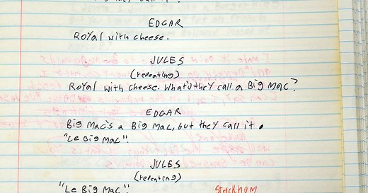 Film academy adds handwritten ‘Pulp Fiction’ script, Miyazaki art, more to vast collection