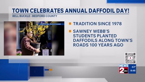 Bell Buckle celebrates annual Daffodil Day