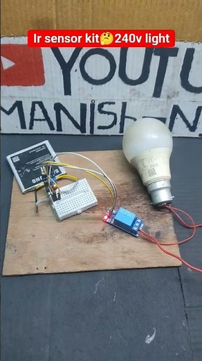 IR (PIR) motion sensor kit to automatically switch a 240 V AC light on/off? 🤔If so, here’s a clear