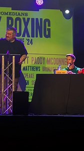 It was face off time at the press conference for the Comedian's Charity Boxing 2.0🥊 Some of the big names going head to head at the Ulster Hall this June took to the Limelight stage to give us a teaser on what is to come at the event in aid of the Children's Cancer Unit Don't worry if you missed out on the sold-out event, a pay-per-view link has been launched so fans can watch the action live at home💪🏻 Find out more here: https://bit.ly/4aw2sFU | Belfast Live