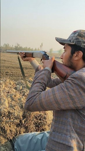 First Time Shooting a Classic Shotgun!