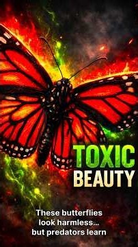 Cute Butterflies That Are Actually Poisonous 🦋☠️ Nature’s Warning Colors