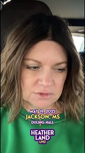 2.3K views · 797 reactions | May 19 in Jackson, MS! Don't Miss it! Get your  today  heatherlandofficial.com/events | Heather Land - I Ain't Doin It | Facebook