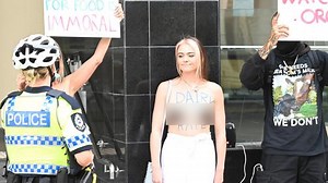 Tash Peterson's Louis Vuitton protest