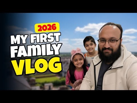 My 1st family vlog on youtube