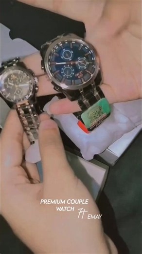 Unbox Luxury: Premium Couple Watch Set ✨⌚