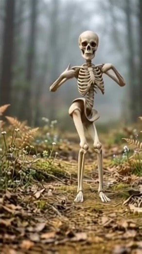 This skeleton got better moves than you 😂 This deserves 1M views 🔥