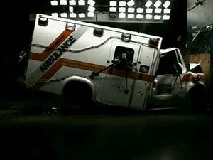 Ontario Ambulance Crash Test - Frontal Impact