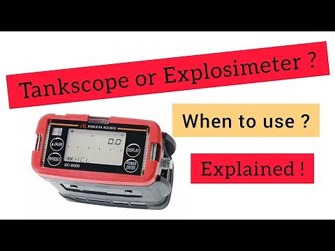EXPLOSIMETER OR TANKSCOPE , Which 1 to use ? #inerting #purging #oiltanker #tankers #ships #mariners