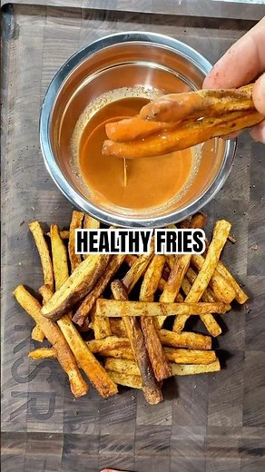 The Perfect Crispy Air Fried French Fries (Healthy + Easy!) 🍟🔥