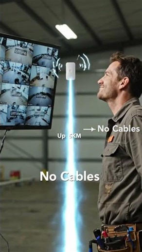 Wireless Bridge 5KM 🚀 No Cables Internet Solution | Elite Link