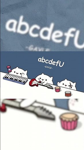 GAYLE - abcdefu (cover by Bongo Cat) 🎧