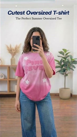 Cute Oversized Tees 💫 Relaxed & Stylish Looks #CasualStyle #OversizedFashion