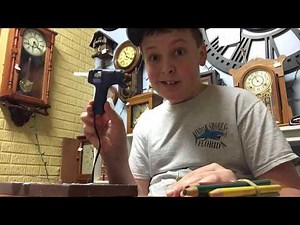 A video of building a homemade clock