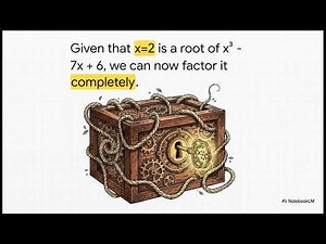 Precalculus 5.3: The Factor Theorem