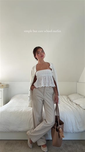 Simple But Cute School Outfits for Summer