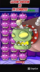 *GLOOM SHROOM VS DR ZOMBBOSS*#shorts #short #pvz #youtubeshorts #shortvideo #pvzfusion #gaming