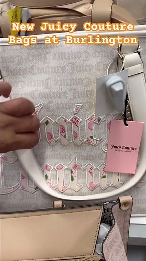 New juicy Couture Bags at your local Burlington Store #subcribe #juicycouturepurse #fypyoutube