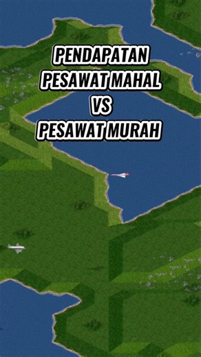 pendapatan pesawat mahal vs pesawat murah