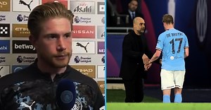 Kevin De Bruyne Makes Guardiola Feelings Clear In Tense Interview | Balls.ie