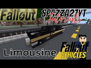 Minecraft Fallout Limousine Tutorial