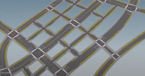 Houdini City Roads Generator