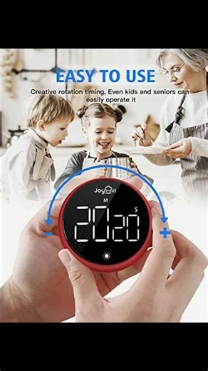 JOYHILL Digital Kitchen Timer - Quick Tips