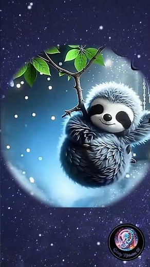 Sleepy Sloth 🦥💫 Peaceful Sleep Music for Dreamtime Rest
