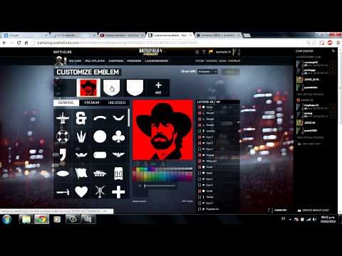 Tutorial simple para emblemas en Battlelog Battlefield 4 Español Latino HD