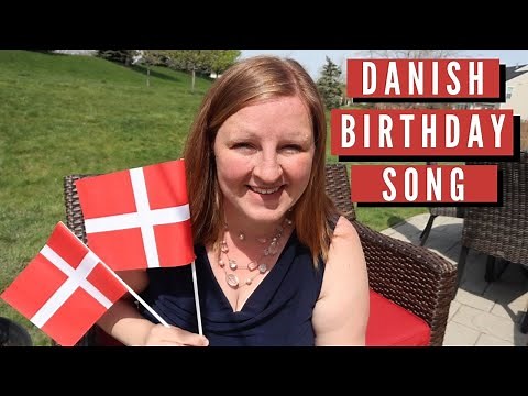 Danish Birthday Song with English Translation // Danish & English lyrics / Tillykke med Fødselsdagen