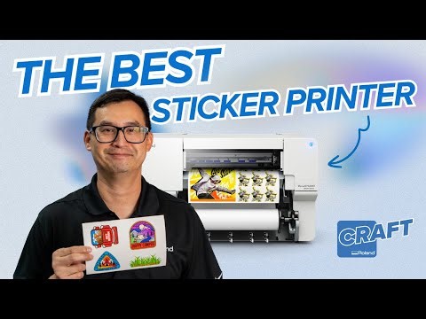 Printing a Custom Sticker Sheet on the Roland BN2-20A