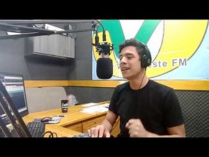Abertura de programa de rádio - Locutor: Lucas Daniel
