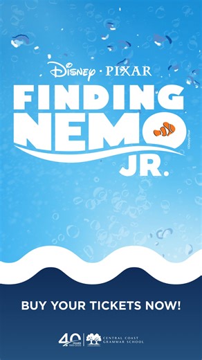 3.9K views · 56 reactions | The cast of Finding Nemo Jr. have been hard at work behind the scenes. Here’s a sneak peek from rehearsals and a special message from our students. Performances: 23 & 24 October Tickets are selling quickly, click the link below to book your seats! https://auccgs.sales.ticketsearch.com/sales/salesevent/154058 | Central Coast Grammar School | Facebook