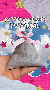 If like me you’ve been using random things like scissors or your phone 🤭 to hold your patterns in place - this is your sign to make some pattern weights! This step-by-step tutorial shows you just how easy it is! A perfect beginner sewing project! 💖 If you would like the full written tutorial just leave me a comment and I will send it to you 💌 Don’t forget to save this video for later 😘 #SewingBasics #sewingtutorial #easysewing #beginnersewing | Groovy Ooze