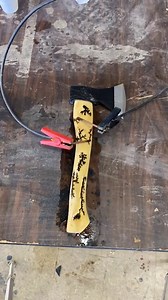 Lichtenberg fractal wood burning