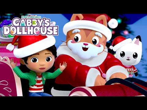 Christmas Fun in The Dollhouse | GABBY'S DOLLHOUSE | Netflix