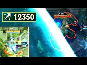 12000+ ATTACK RANGE SENNA! Killing Baron from BASE!